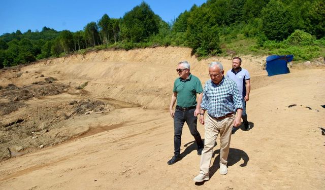 BAŞKAN GÜLER’DEN SU VE GÖLET YATIRIMLARINA YERİNDE İNCELEME