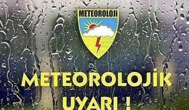 ORDU’DA SARI KODLU SAĞANAK UYARISI