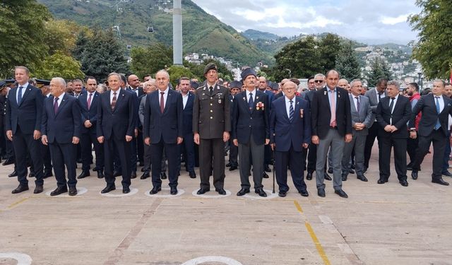 ORDU’DA GAZİLER GÜNÜ TÖRENLE KUTLANDI