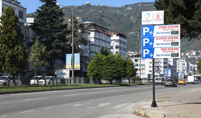 AKILLI OTOPARK PANOSU HİZMETE GİRDİ