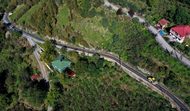 ALTINORDU GÜMÜŞKÖY’DE ASFALT SEVİNCİ
