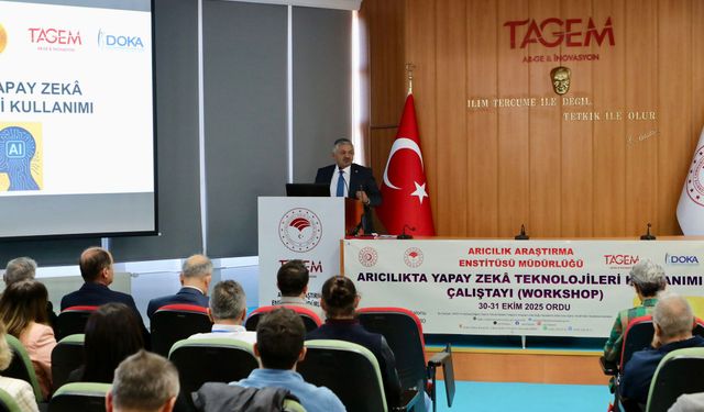 ARICILIKTA YAPAY ZEKÂ TEKNOLOJİLERİ ÇALIŞTAYI DÜZENLENDİ