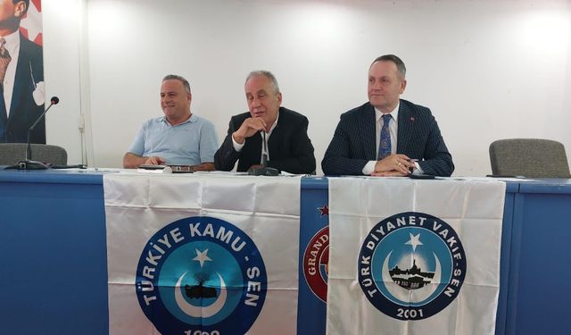 TÜRK DİYANET VAKIF-SEN OLAĞAN GENEL KURULUNU GERÇEKLEŞTİRİYOR