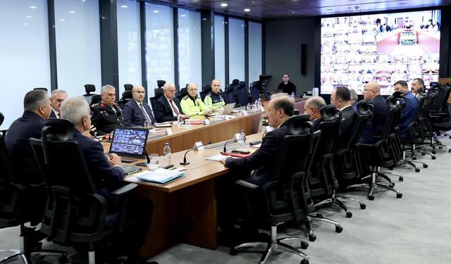 ORDU VALİSİ MUAMMER EROL, TRAFİK GÜVENLİĞİ TOPLANTISINA KATILDI