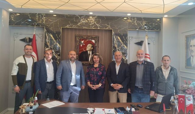 YENİDEN REFAH PARTİSİ’NDEN BAŞKAN ÇITIR’A ZİYARET