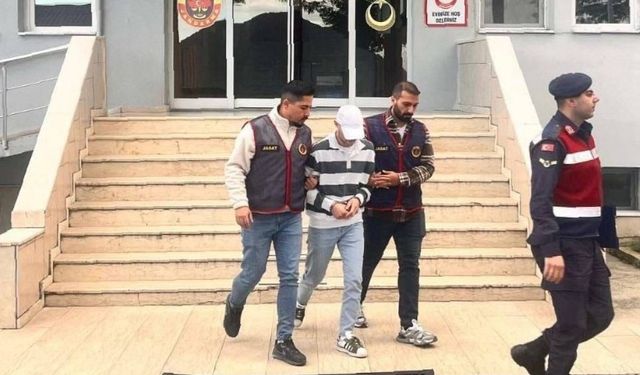 FINDIK HIRSIZI YAKALANDI