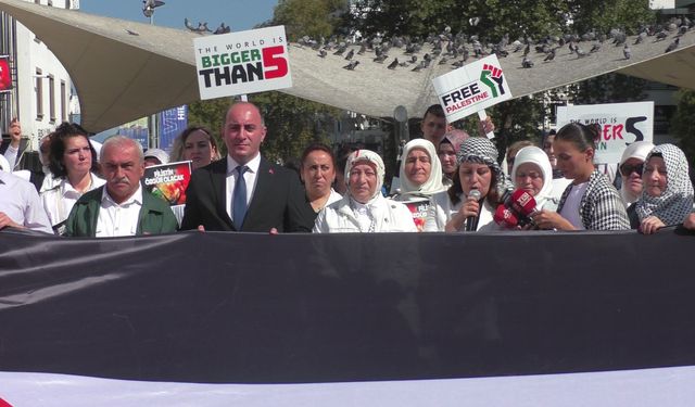 GAZZE İÇİN SESSİZ ÇIĞLIK ALTINORDU’DA YANKILANDI