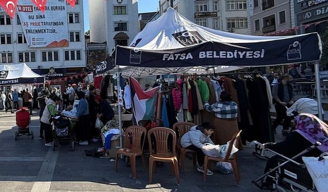 FATSA’DAN GAZZE’YE DAYANIŞMA