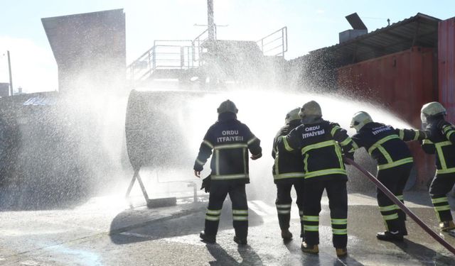 GELECEĞİN İTFAİYECİLERİ ORDU’DA YETİŞİYOR