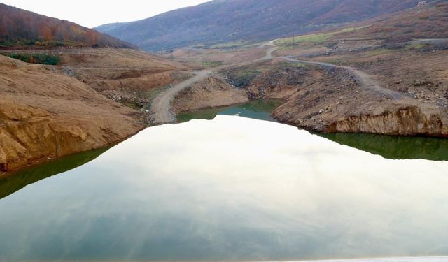 KORGAN BARAJI’NDA SU TUTMA BAŞLADI