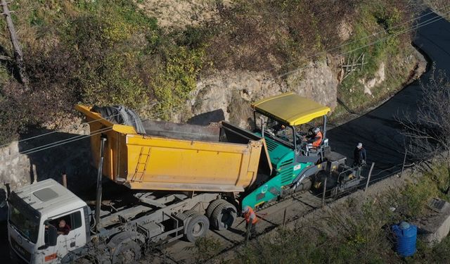 ULUBEY'DE YOL ÇALIŞMALARI BAŞLADI