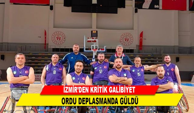 ORDU DEPLASMANDA GÜLDÜ