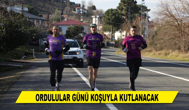 ORDULULAR GÜNÜ KOŞUYLA KUTLANACAK