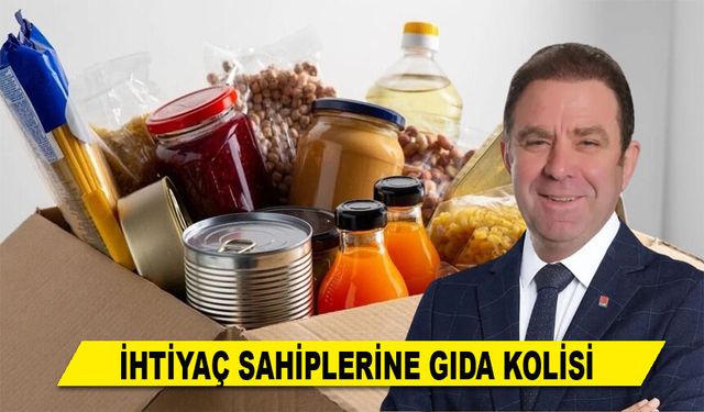 İHTİYAÇ SAHİPLERİNE GIDA KOLİSİ