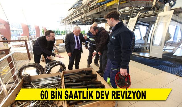 60 BİN SAATLİK DEV REVİZYON