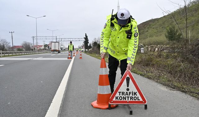 Ordu’da Trafik Denetimleri Hız Kesmiyor
