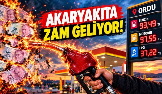 Akaryakıta Üçü Bir Arada Zam!