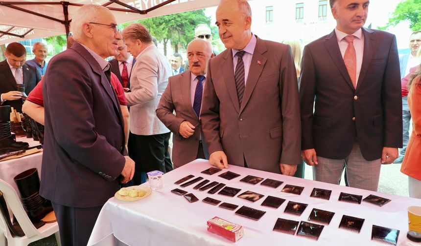 VALİ EROL, ALTINORDU OLGUNLAŞMA ENSTİTÜSÜ’NDE SERGİ AÇILIŞINA KATILDI