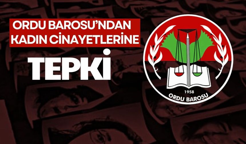 ORDU BAROSU KADIN HAKLARI KOMİSYONU, KADIN CİNAYETLERİNİ ENGELLEMEK İÇİN MÜCADELEYE DEVAM DEDİ