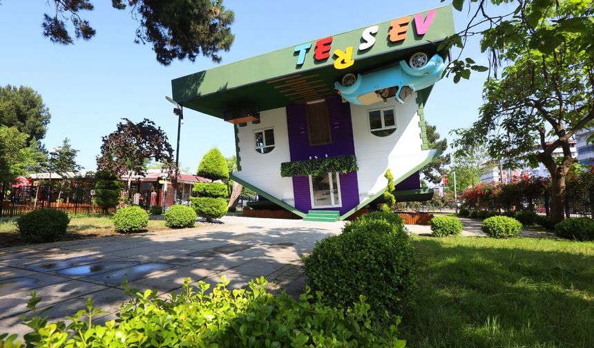 ORDU’NUN TERS EV’İ YENİLENDİ, ZİYARETÇİLERİNİ BEKLİYOR