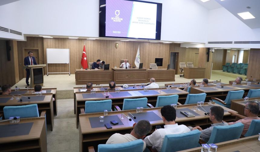 UKOME TEMMUZ AYI TOPLANTISI GERÇEKLEŞTİRİLDİ