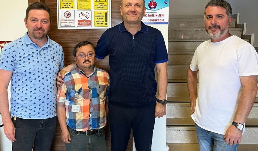 TÜRK SAĞLIK-SEN KABADÜZ’DE YETKİLİ SENDİKA OLDU