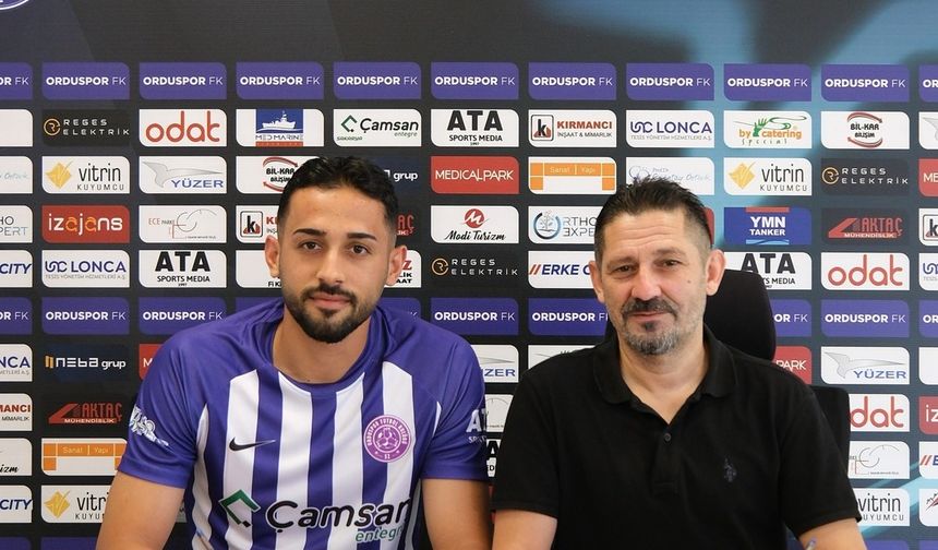 52 ORDUSPOR FK'DAN ORTA SAHAYA TAKVİYE