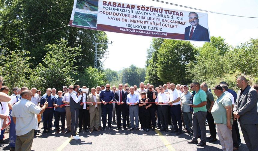 AYBASTI’DA YILLARIN HASRETİ SONA ERDİ