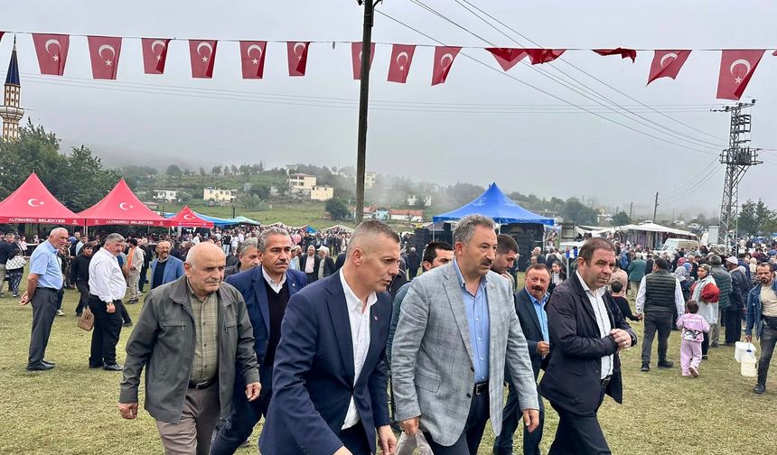 AYBASTI BELEDİYE BAŞKANI GÜNDOĞAR, KABATAŞ YAYLA ŞENLİKLERİN’E KATILDI