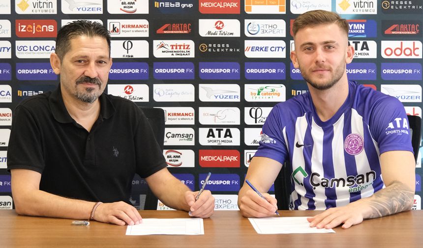 52 ORDUSPOR'DAN ORTA SAHAYA TAKVİYE