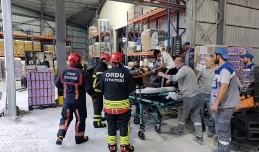 FATSA’DA BENTONİT FABRİKASINDA İŞ KAZASI: 24 YAŞINDAKİ İŞÇİ AĞIR YARALANDI