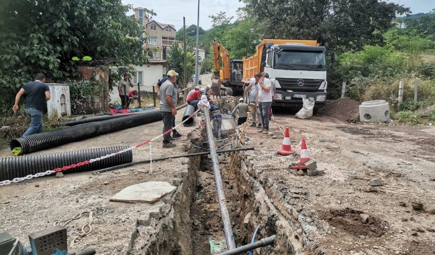 AYBASTI’DA TARİHİN EN BÜYÜK ALT YAPI YATIRIMI BAŞLADI