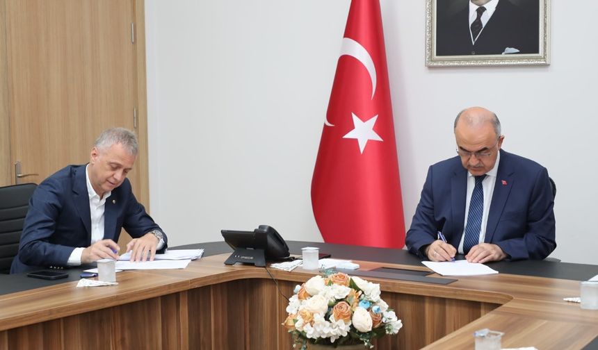 ORDU 2. OSB ALTYAPI İHALESİNDE SÖZLEŞME İMZALANDI