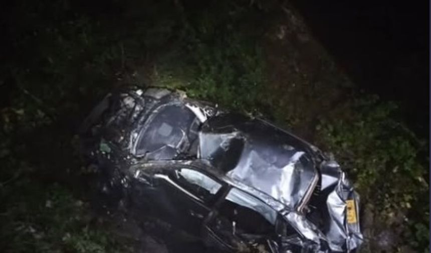 GİRESUN’DA YAYLA YOLUNDA FECİ KAZA: 3 ÖLÜ, 1 YARALI