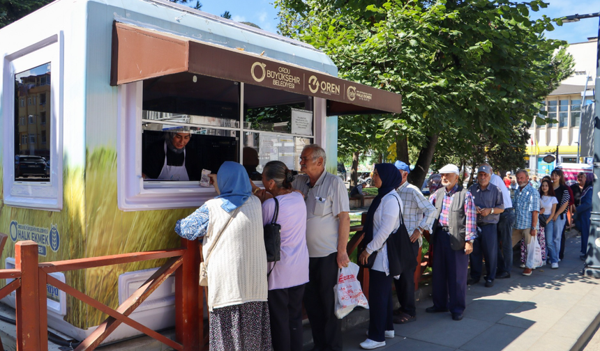 ORDU’DA HALK EKMEK SOFRALARIN VAZGEÇİLMEZİ OLDU
