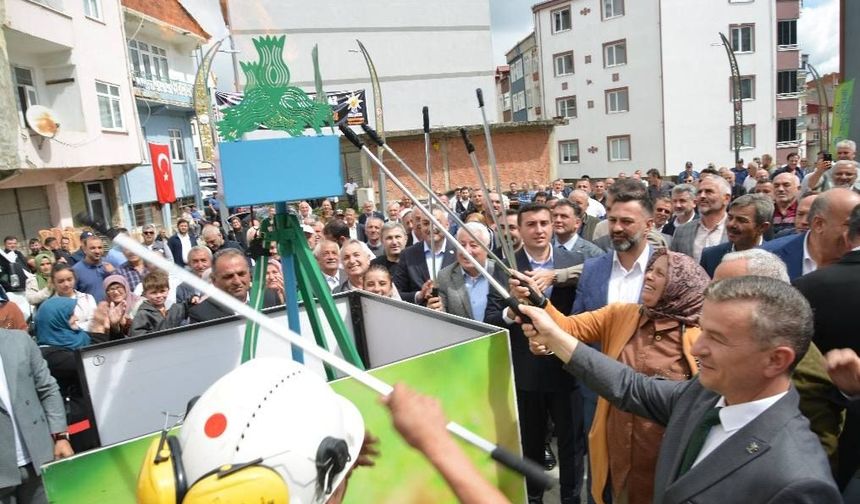 GÜRGENTEPE’DE DOĞALGAZ DÖNEMİ BAŞLADI