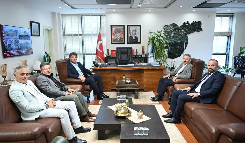 AYBASTI BELEDİYE BAŞKANI GÜNDOĞAR’DAN KARTEPE’YE ZİYARET