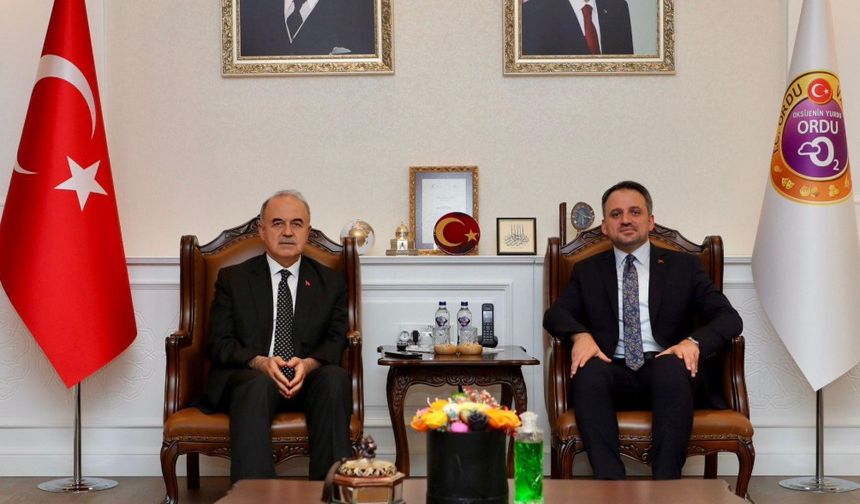 BAKAN YARDIMCISI ENES EMİNOĞLU’NDAN VALİ EROL’A ZİYARET