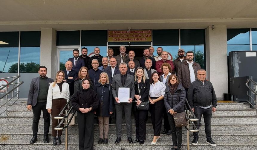 CHP ORDU İL BAŞKANLIĞI MAZBATASINI TESLİM ALDI