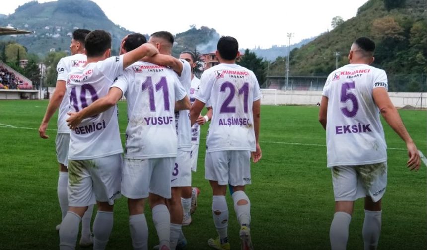 52 ORDUSPOR DEPLASMANDAN FARKLI GALİBİYETLE DÖNDÜ