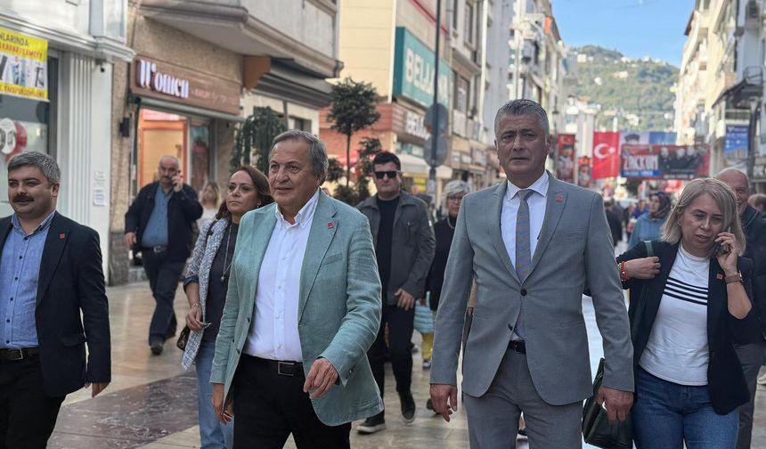 CHP ORDU TEŞKİLATI ALTINORDU’DA VATANDAŞLARLA BULUŞTU