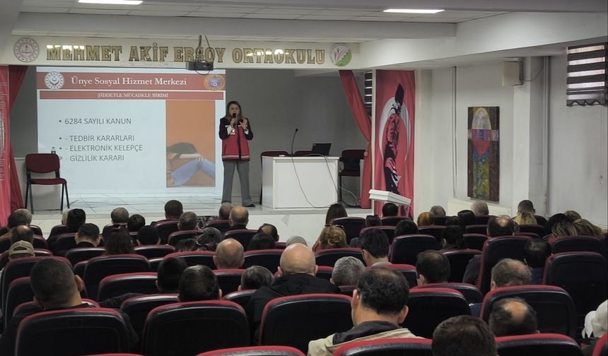 Ünye’de Farkındalık Eğitimi  Düzenlendi