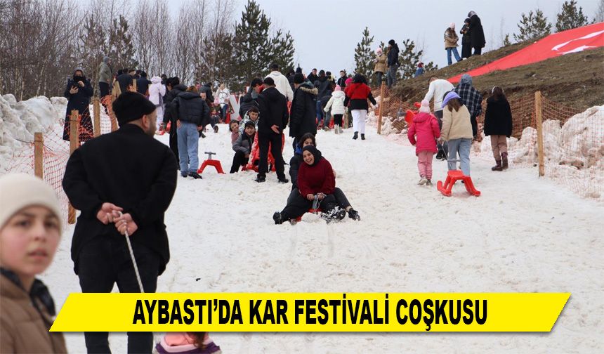 AYBASTI’DA KAR FESTİVALİ COŞKUSU