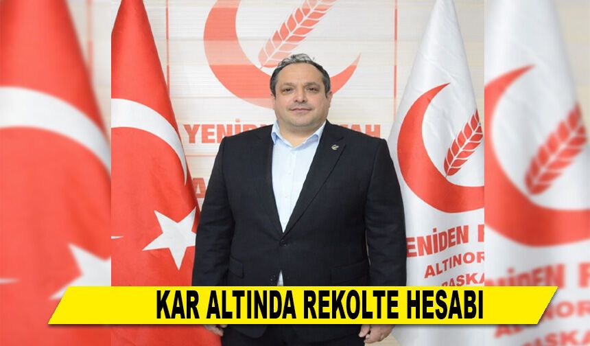 KAR ALTINDA REKOLTE HESABI