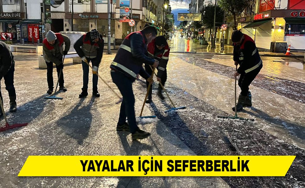 YAYALAR İÇİN SEFERBERLİK