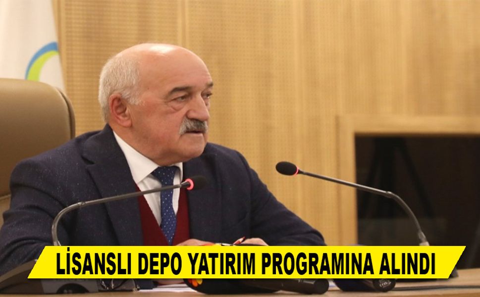 LİSANSLI DEPO YATIRIM PROGRAMINA ALINDI