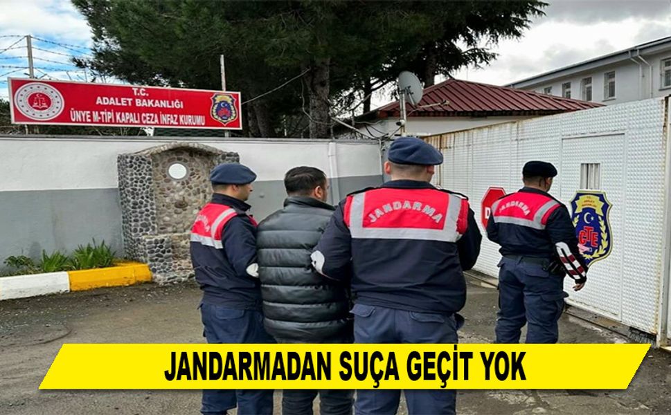 JANDARMADAN SUÇA GEÇİT YOK