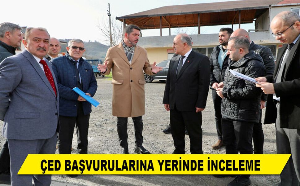 ÇED BAŞVURULARINA YERİNDE İNCELEME