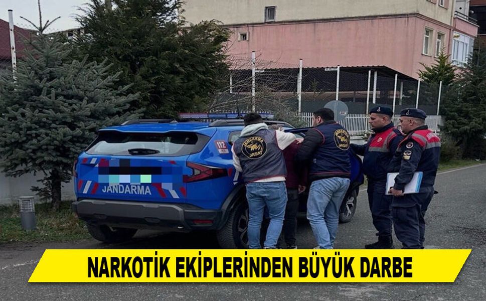 NARKOTİK EKİPLERİNDEN BÜYÜK DARBE