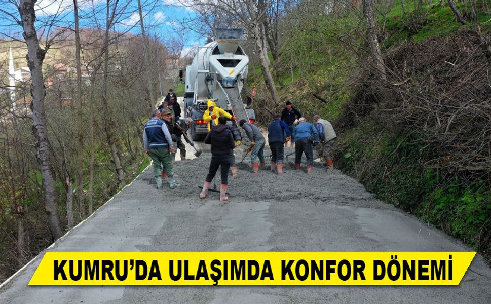 KUMRU’DA ULAŞIMDA KONFOR DÖNEMİ